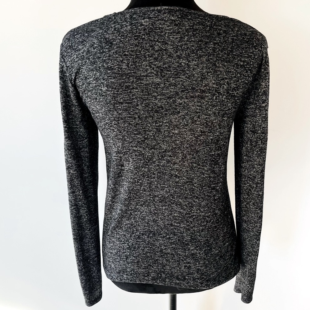 J. Crew Factory Charcoal Top - Picture 2 of 4